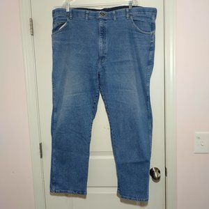 Wrangler Men's Jeans Regular Fit 46 x 30 Medium Wash